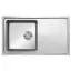 StrongSinks S3 Mosogató Dnipro 865, 865 x 505 mm rozsdamentes acél excenteres