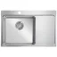 StrongSinks S3 Mosogató Nida 787, 787x 520 mm rozsdamentes acél, jobbos csepegt.