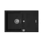 StrongSinks S3 Gránit mosogató Vardar 780,    780x500 mm, csepegt., feket