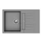 StrongSinks S3 Gránit mosogató Vardar 780,   780x500mm,csepegt,, szürke