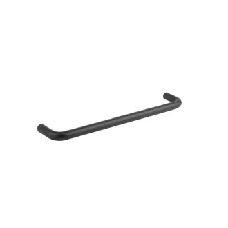   494625 IDA Metall-Möbelgriff, mattschwarz, 96 mm Lochabstand
