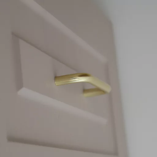 494659 IDA Metall-Möbelgriff, mattgoldfarben, mit 96 mm Lochabstand