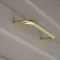 494661 IDA Metall-Möbelgriff, mattgoldfarben, mit 160 mm Lochabstand