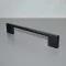 NAKANA Metall-Möbelgriff, schwarz glänzend, 256 mm BA
