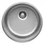 StrongSinks S1 Mosogató Ondava, polír. rozsdam. acél kerek átm.444mm,felső szer.