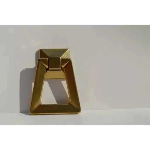 Möbelknopf aus Metall, antike französische Bronze