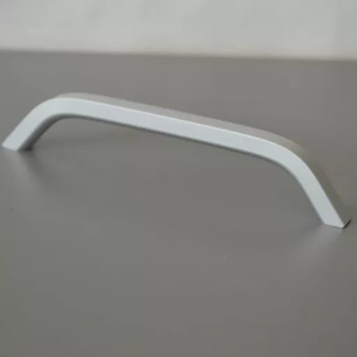 6065_AL Aluminium farbe Metall-Möbelgriff 128 mm 