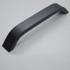 6068_MF Mattschwarzer Metall-Möbelgriff mit 128 mm Lochabstand