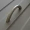 6708_96 Kunststoff-Möbelgriff in Farbe Nickel matt, Bohrung 96 mm 