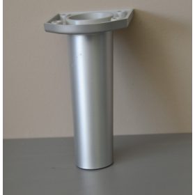 Silbergraues Möbelbein