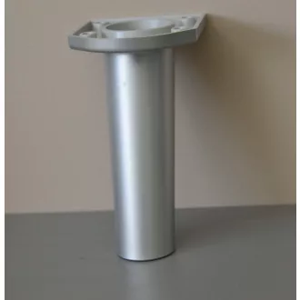 Nem állítható, műanyag bútorláb, modern, 120 mm magas