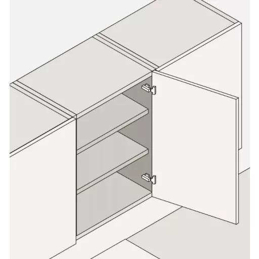 Blum pánt ráütődő rugó nélküli 110° 70T3550.TL