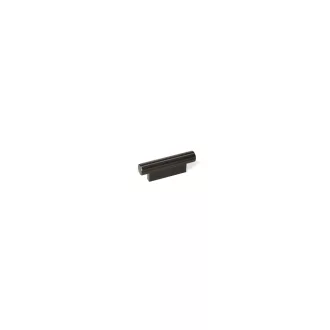   LINE bútorfogantyú, fém, Mokka Barna színben 32 mm furattávolság