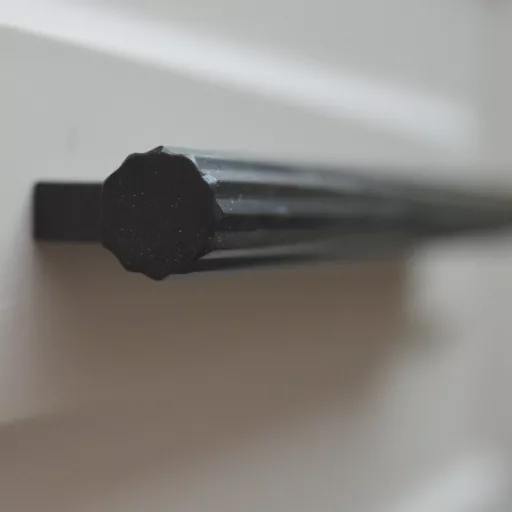 LINE bútorfogantyú, fém, mokka barna színben 160 mm furattávolság