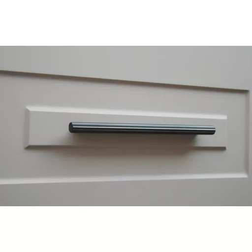 LINE bútorfogantyú, fém, mokka barna színben 160 mm furattávolság