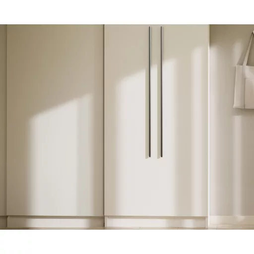 LINE bútorfogantyú, fém, mokka barna színben 3 x 320 mm furattávolság