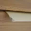 MONA Fém bútorfogantyú, élre szerelhető, csiszolt arany, 128 mm furattávolság