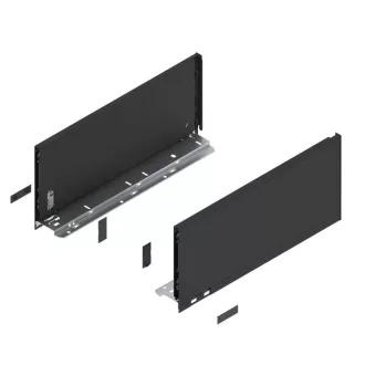 Blum Legrabox C káva, fekete 400mm