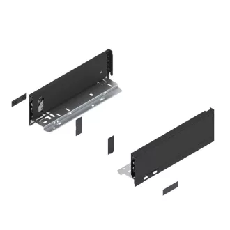 Blum Legrabox M káva, fekete 270mm