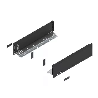 Blum Legrabox M káva, fekete 350mm