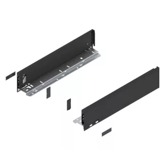Blum Legrabox M káva, fekete 450mm