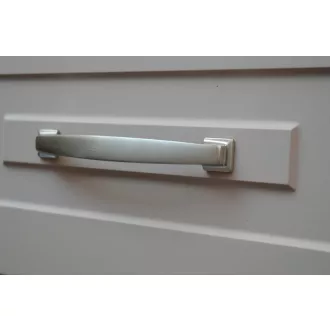 Metall-Möbelgriff, satin , 160 mm Bohrung, klassisch