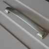 Metall-Möbelgriff, satin , 160 mm Bohrung, klassisch