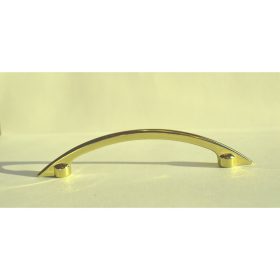   Fém bútorfogantyú, fényes arany színű, 96 mm furattávval