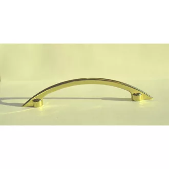 Metall-Möbelgriff, goldglänzend, 96 mm Lochabstand