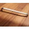Metall-Kunststoff-Möbelgriff, 160 mm Lochabstand, chrom-weiß 