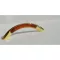 Metall-Kunststoff-Möbelgriff, gold-rot mahagonifarben, Bohrung 96 mm