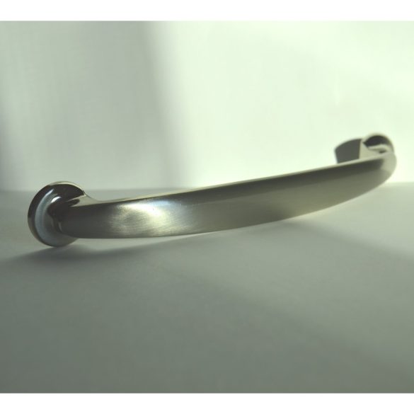 Metal furniture handle, silk gloss chrome, 160 mm bore size, classic