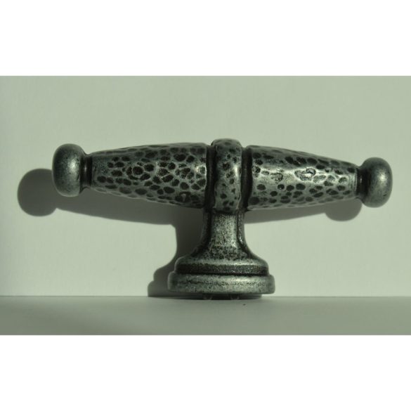 Rustic style antique black metal furniture knob