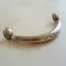 Möbelgriff  Modern, Design, Zinkdruckguß - Bronzfarbig , BA 96 mm