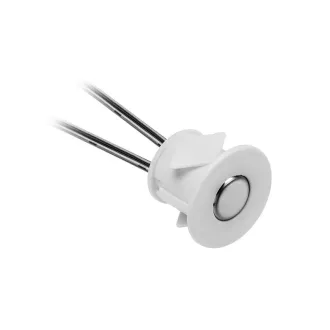   Érintős kapcsoló, fehér, fényerőszabályozóval, 12V, Max 24W, Mini AMP csatlakozóval