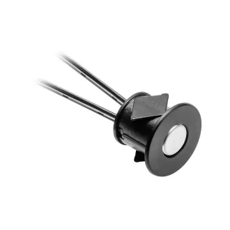   Érintős kapcsoló, fekete, fényerőszabályozóval, 12V, Max 24W, Mini AMP csatlakozóval