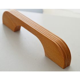   AUSTIN_96B Möbelgriff aus Buchensperrholz, Sonderanfertigung