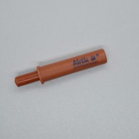 Ajtó ütközéscsillapító, műanyag, barna