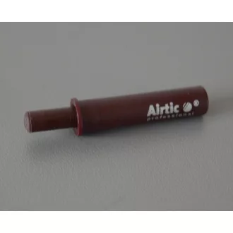 Ajtó ütközéscsillapító, műanyag, csokibarna