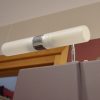 Zylindrische Lampe für die Montage am Badezimmerschrank oder Spiegel