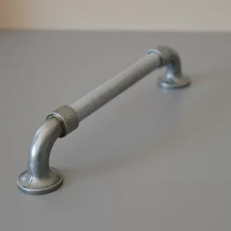   Metall-Möbelgriffe, Edelstahl - Farbe antikschwarz, Bohrung 160 mm
