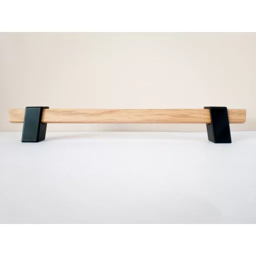 BEAM 192, fém-lakkozott tölgy bútorfogantyú, 192 mm furattávval