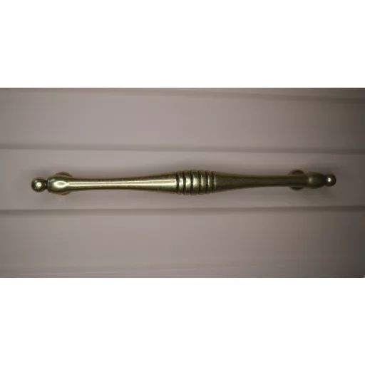 BU004_160_12 -Antik Bronz fém bútorfogantyú, 160 mm furattáv