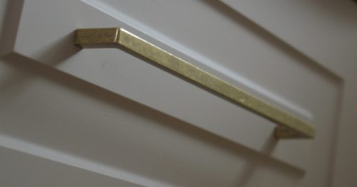 Antikolt Bronz 192 mm, fém bútorfogantyú