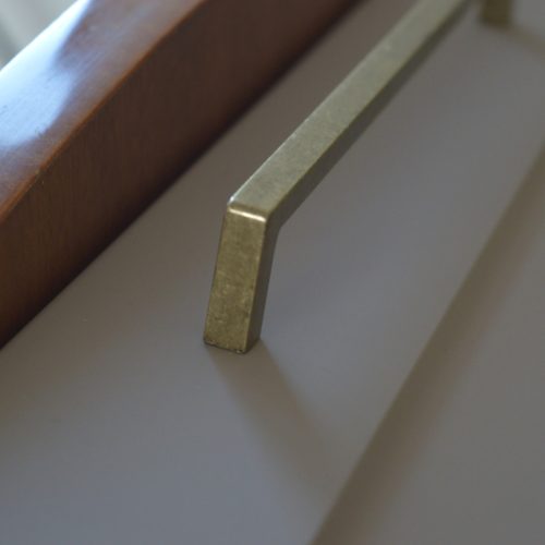 Antikolt Bronz 192 mm, fém bútorfogantyú