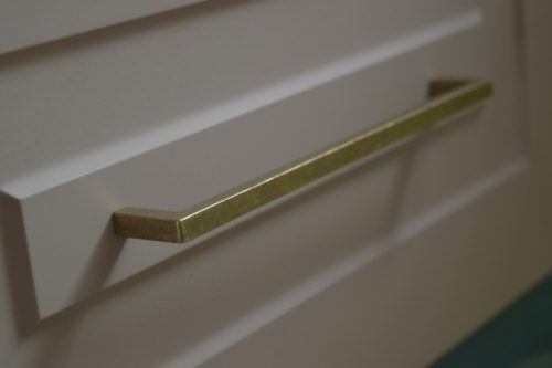 BU022_320_12  Antikbronze 320 mm, Metallmöbelgriff