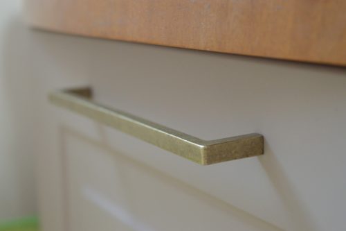 BU022_320_12  Antikbronze 320 mm, Metallmöbelgriff