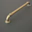 BU 010 320 12 Industrieller Metallgriff, bronzefarben, mit 320 mm Lochabstand