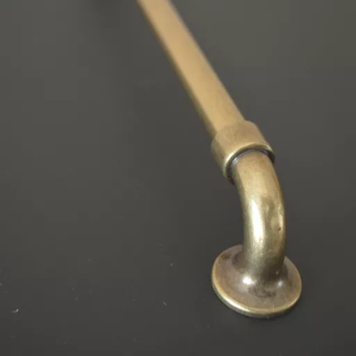 BU 010 320 12 Industrieller Metallgriff, bronzefarben, mit 320 mm Lochabstand