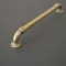 BU 010 480 12 Industrieller Metallgriff, bronzefarben, mit 480 mm Lochabstand